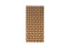 Arete Wall Panel Rectangle Polished Brass
