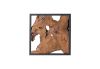 Framed Teak Wall Tile