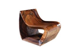 Smooth Chamcha Wood Chair