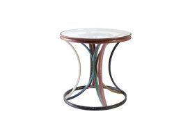 Bicycle Rim Side Table Assorted