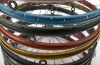 Bicycle Wheel Spring Side Table Assorted