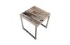 Petrified Wood Side Table Assorted Colors and Styles