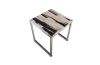 Petrified Wood Side Table Assorted Colors and Styles