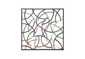 Bicycle Rim Wall Art Square Assorted