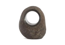 Full Moon Stone Sculpture