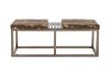 Zebra Bench Gray Stone Natural