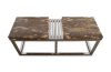Zebra Bench Gray Stone Natural