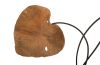 Carved Leaf Sculpture Wood
