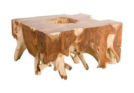 Teak Wood Coffee Table Pipal Wood Coffee Table