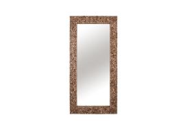Teak Stick Mirror Rectagle