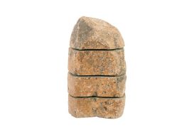 Sliced Stone Sculpture Andesite Assorted