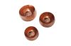 Embossed Copper Wall Art Set of 3