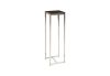 Petrified Wood Pedestal Stainless Steel Base