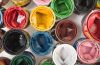 Paint Can Panel Square Assorted Size Shape Color