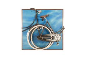 Bicycle Wall Art Blue Sky