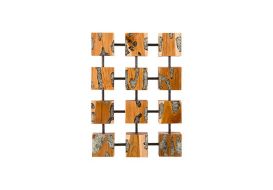 Exploded Glitz Cube Wall Art