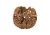 Carved Wood Ball Sculpture