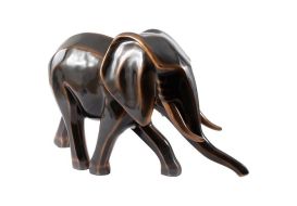 Straying Elephant Duco Bronze