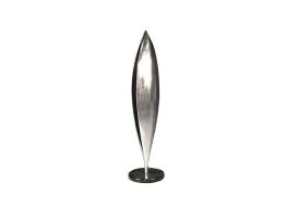 Cocoon Floor Lamp Silver Leaf