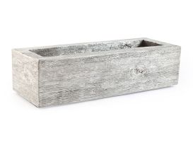 Old Lumber Planter Silver Leaf Small