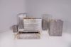 Old Lumber Pedestal Silver Leaf Large