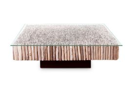 Manhattan Coffee Table Square with Glass