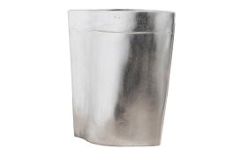 Obi Vase Silver Leaf