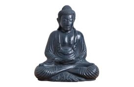 Korean Robed Buddha Blue Hardstone