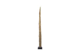 Water Spike Sculpture Gold Leaf
