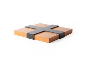 Cross Left Tray Black
