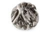 Round Root Wall Art Silver Leaf