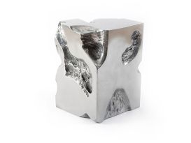 Freeform Stool Aluminum