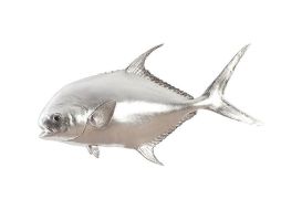 Permit Fish Silver Leaf