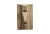 Kio Rapa Nui Wall Art Polished Brass Finish