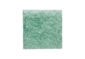 Crackled Glass Wall Tile Clear Green Small