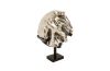 Round Root Sculpture Silver Leaf