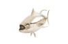 Yellowfin Tuna Fish Table Top Silver Leaf