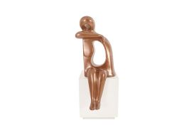 Sweetie Sculpture Polished Copper