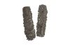 Molten Wall Sculptur Set of 2 Warm Brass