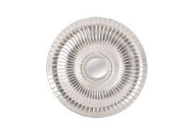 Portobello Mirror Silver Leaf