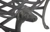 Dog Head Bench Gel Coat Silver