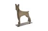 Boxer Dog Flat Figure Large