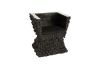 Bernadette Accent Chair Stainless Steel Lips