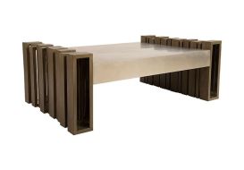 Barcode Coffee Table Mohogany SS