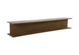 Beam Wall Shelf Rusty Iron