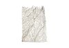 Coral Wall Art Rectangle Gray and Silver