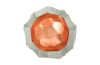 Broken Egg Bowl String Resin Copper Polish