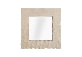Fading Crazy Cut Mirror Faux Shagreen Square