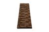 Textile Remnant Wall Panel Layered Brown