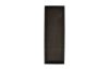 Textile Remnant Wall Panel Layered Brown